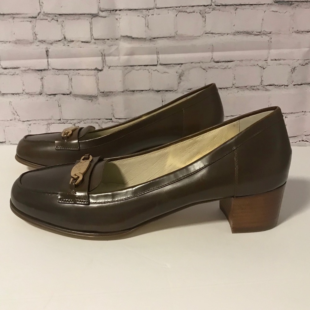 Michael Kors Brown Loafers